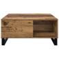 Preview: Couchtisch Altholz 80 x 80 x 36.5 cm Holzwerkstoff