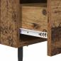 Preview: Nachttisch Altholz 40 x 35 x 47,5 cm Holzwerkstoff