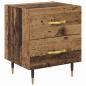 Preview: Nachttisch 2 pcs Altholz 40 x 35 x 47,5 cm Holzwerkstoff