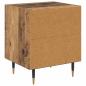 Preview: Nachttisch 2 pcs Altholz 40 x 35 x 47,5 cm Holzwerkstoff