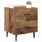 Preview: Nachttisch Altholz 40 x 35 x 47,5 cm Holzwerkstoff