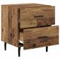 Preview: Nachttisch Altholz 40 x 35 x 47,5 cm Holzwerkstoff