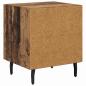 Preview: Nachttisch Altholz 40 x 35 x 47,5 cm Holzwerkstoff