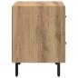 Preview: Nachttisch 2 pcs Eiche handwerklich 40 x 35 x 47,5 cm