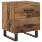 Preview: Nachttisch Altholz 40 x 35 x 47,5 cm Holzwerkstoff