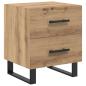 Preview: Nachttische 2 pcs Eiche handwerklich 40 x 35 x 47,5 cm