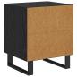 Preview: Nachttische 2 pcs Schwarze Eiche 40 x 35 x 47,5 cm