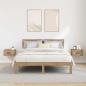 Preview: Nachttisch 2 pcs Eiche handwerklich 35 x 35 x 20 cm