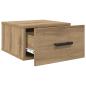 Preview: Nachttisch 2 pcs Eiche handwerklich 35 x 35 x 20 cm
