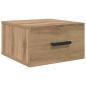 Preview: Nachttisch 2 pcs Eiche handwerklich 35 x 35 x 20 cm