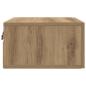 Preview: Nachttisch 2 pcs Eiche handwerklich 35 x 35 x 20 cm