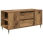 Preview: Couchtisch with Drawer Altholz 102 x 44,5 x 50 cm Holzwerkstoff