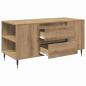 Preview: Couchtisch Eiche handwerklich 102 x 44,5 x 50 cm Holzwerkstoff