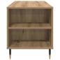 Preview: Couchtisch Eiche handwerklich 102 x 44,5 x 50 cm Holzwerkstoff