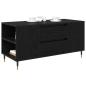 Preview: Couchtisch Schwarze Eiche 102 x 44,5 x 50 cm Holzwerkstoff