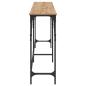 Preview: Konsolentisch Eiche handwerklich 180 x 29 x 75 cm Holzwerkstoff
