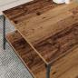 Preview: Couchtisch Altholz 80 x 80 x 40 cm Holzwerkstoff