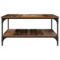 Preview: Couchtisch Altholz 80 x 80 x 40 cm Holzwerkstoff