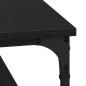 Preview: Couchtisch Schwarze Eiche 80 x 80 x 40 cm Holzwerkstoff