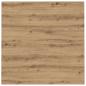 Preview: Couchtisch Eiche handwerklich 100 x 100 x 40 cm Holzwerkstoff