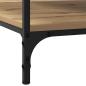 Preview: Couchtisch Eiche handwerklich 100 x 100 x 40 cm Holzwerkstoff