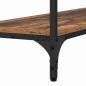 Preview: Konsolentisch mit Regal Altholz 100 x 29 x 75 cm Holzwerkstoff