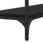 Preview: Konsolentisch Schwarze Eiche 100 x 29 x 75 cm Holzwerkstoff