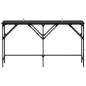 Preview: Konsolentisch Schwarze Eiche 140 x 29 x 75 cm Holzwerkstoff