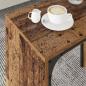 Preview: Nesting Couchtisch 3 pcs Altholz 60 x 35 x 56 cm Holzwerkstoff
