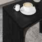 Preview: Nesting Couchtisch 3 pcs Schwarze Eiche 60 x 35 x 56 cm