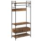Preview: Kleiderschrank Altholz 89 x 39 x 184.5 cm Holzwerkstoff