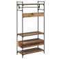 Preview: Kleiderschrank Altholz 89 x 39 x 184.5 cm Holzwerkstoff