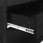 Preview: Kleiderschrank Schwarze Eiche 89 x 39 x 184.5 cm Holzwerkstoff