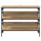 Preview: Konsolentisch Eiche handwerklich 100 x 32 x 75 cm Holzwerkstoff
