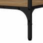 Preview: Konsolentisch Eiche handwerklich 100 x 32 x 75 cm Holzwerkstoff