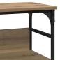 Preview: Konsolentisch Eiche handwerklich 100 x 32 x 75 cm Holzwerkstoff