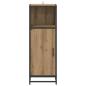 Preview: Badezimmer Schrank Eiche handwerklich 35 x 37,5 x 100 cm
