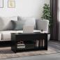 Preview: Couchtisch Schwarz 102x50x52,5 cm Holzwerkstoff