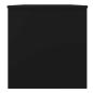 Preview: Couchtisch Schwarz 102x50x52,5 cm Holzwerkstoff