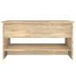 Preview: Couchtisch Sonoma-Eiche 80x50x40 cm Holzwerkstoff