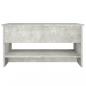 Preview: Couchtisch Betongrau 80x50x40 cm Holzwerkstoff