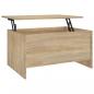 Preview: ARDEBO.de - Couchtisch Sonoma-Eiche 80x55,5x41,5 cm Holzwerkstoff