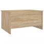 Preview: Couchtisch Sonoma-Eiche 80x55,5x41,5 cm Holzwerkstoff
