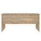 Preview: Couchtisch Sonoma-Eiche 102x50,5x46,5 cm Holzwerkstoff