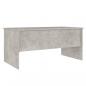 Preview: Couchtisch Betongrau 102x50,5x46,5 cm Holzwerkstoff