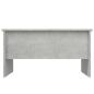 Preview: Couchtisch Betongrau 80x50x42,5 cm Holzwerkstoff