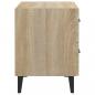 Preview: Nachttisch Sonoma-Eiche 40x35x47,5 cm