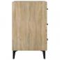 Preview: Nachttisch Sonoma-Eiche 40x40x66 cm Holzwerkstoff