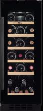 Preview: ARDEBO.de AEG AWUS020B5B 5000 Weintemperierschrank, 29,5 cm breit, 20 Standardweinflaschen, LED Beleuchtung, 6 Holzablagen, schwarz
