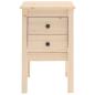 Preview: Nachttische 2 Stk. 40x35x61,5 cm Massivholz Kiefer
